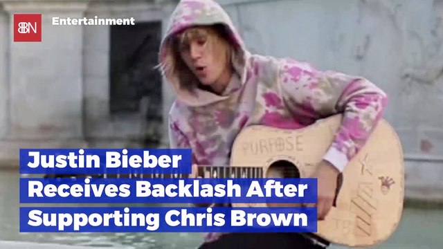 Justin Bieber Is Getting Serious Blowback After Supporting Chris Brown