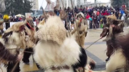 Bulgaristan'da Surva Maskeli Oyunlar Festivali