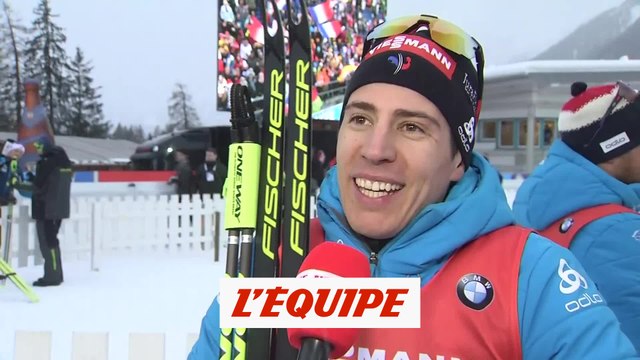 Fillon Maillet «Je sentais que j'avais les jambes» - Biathlon - CM (H)