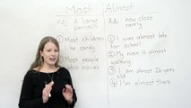 Most, Almost, Almost All English Grammar