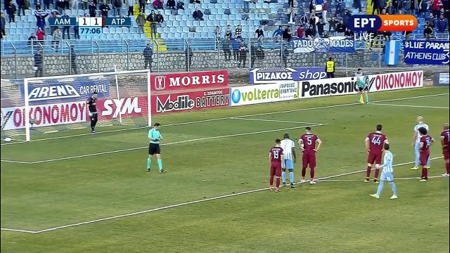 Το 2-1 με το εύστοχο χτύπημα του Μπαράλες