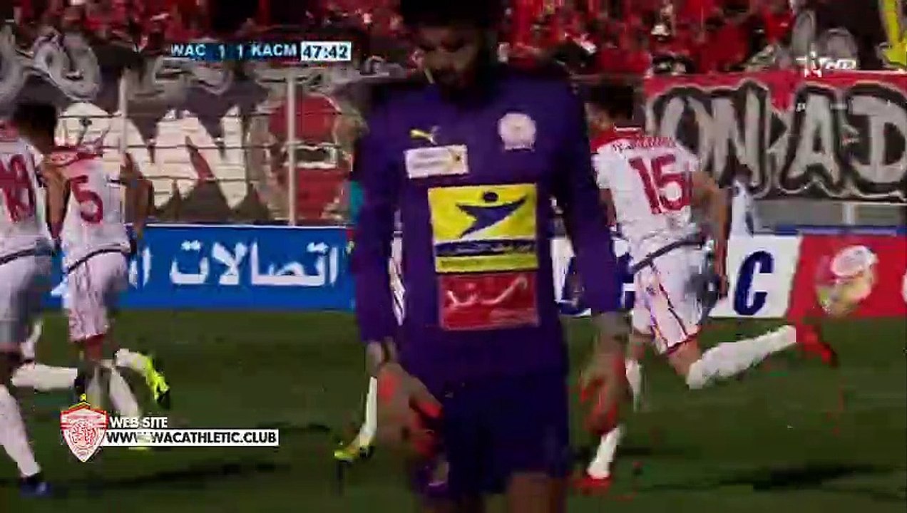 ثلاثية الوداد الرياضي في شباك الكوكب المراكشي | البطولة الوطنية