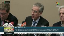 Jáuregui: Nicaragua necesita un diálogo interno urgente