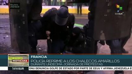 Macron mantiene la represión a los Chalecos Amarillos en Francia
