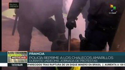 Francia:Chalecos Amarillos exigen una justa distribución de la riqueza