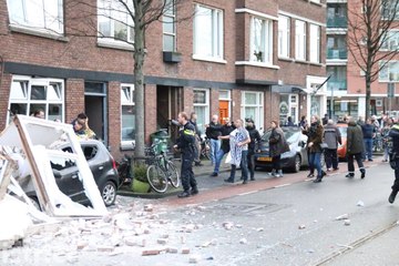 فيديو: انفجار ضخم يتسبب في انهيار عشرات المنازل في لاهاي