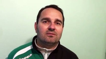 Coupe du Rhône – Fabrice BROSSAT réagit après la qualification de l’AS SAINT-FORGEUX contre le SO PONT de CHERUY