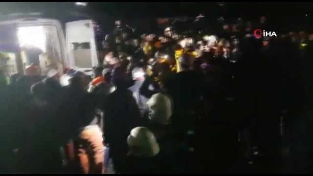 Amasya’da maden ocağında göçük meydana geldi