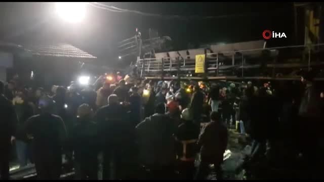 Amasya'da Maden Ocağında Göçük Meydana Geldi