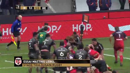 TOP 14 - Résumé Toulouse-Grenoble: 29-16 - J15 - Saison 2018/2019