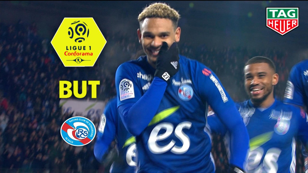 But Kenny LALA (90ème +3) / RC Strasbourg Alsace - Girondins de Bordeaux - (1-0) - (RCSA-GdB) / 2018-19