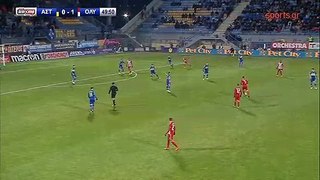 0-2 Lazaros Christodoulopoulos AMAZING Goal - Asteras Tripolis 0 - 2 Olympiakos Piraeus -  27.01.2019 [HD]: