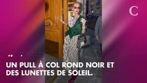 PHOTOS. Le manteau rouge très surprenant de Céline Dion