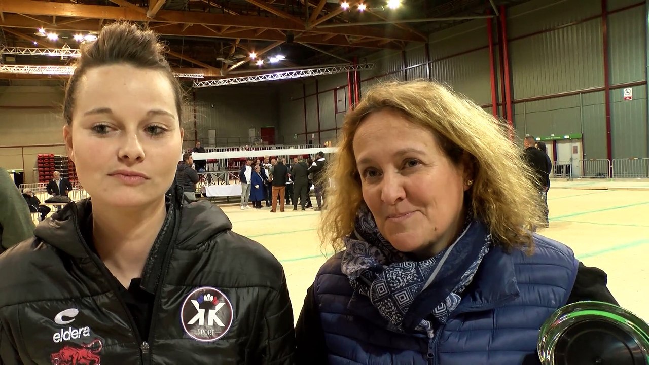 Cindy Peyrot & Florence Schopp au micro d'Ulrich Téchené