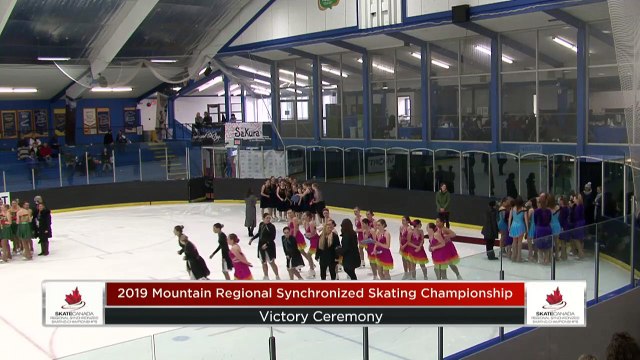 Victoria Ceremony (Sunday) - 2019 MOUNTAIN REGIONAL SYNCHRONIZED SKATING CHAMPIONSHIPS (18)