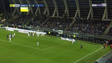Amiens / Lyon (OL) résumé et buts 0-1