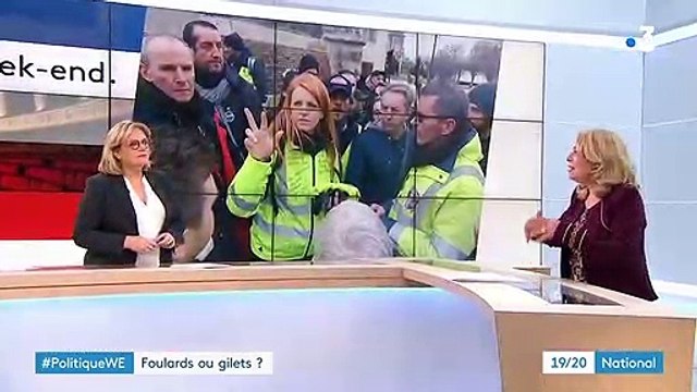 Gilets jaunes : pourquoi cette contre-manifestation des foulards rouges ?