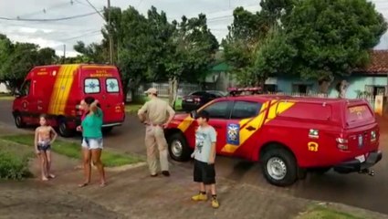 Homem é esfaqueado pela esposa no Santa Cruz