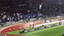 Lazio Juventus, uscita dal campo