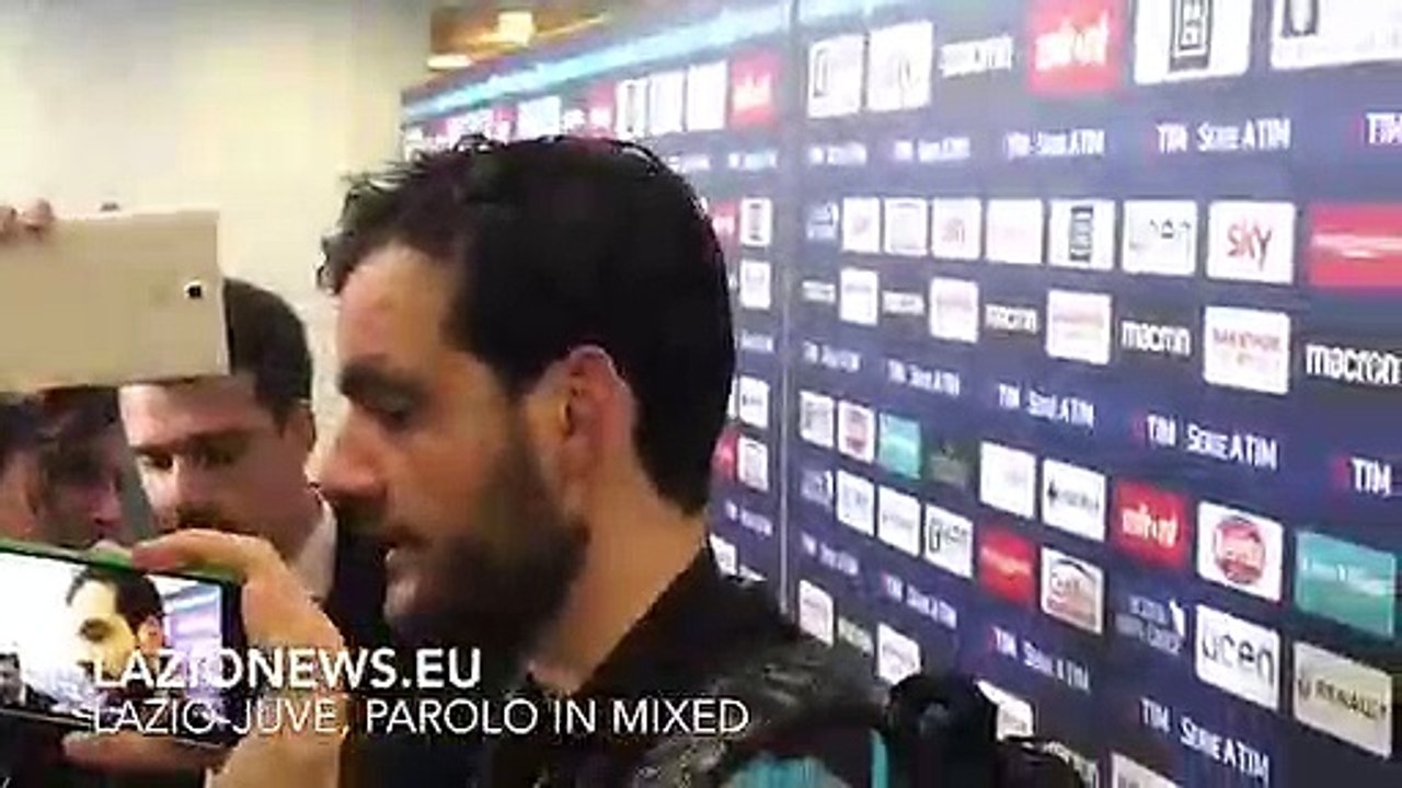 Lazio-Juventus, Parolo in zona mista