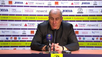 "La première mi-temps, c'est ma faute"