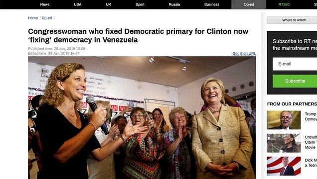 US 'Point Man' For Venezuela Convicted War Criminal & Yellow Vests Meet The 'Red Scarves' Opposition