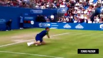 Tennis - Volleyer Is A Dangerous Position And That's Why