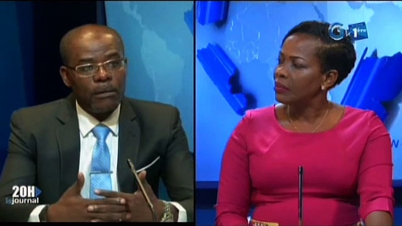 RTG/Le plateau du journal télévisé reçoit Monsieur Joseph Noel directeur générale de l’agence Gabonaise de Normalisation