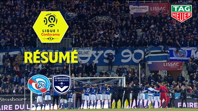 RC Strasbourg Alsace - Girondins de Bordeaux (1-0) - Résumé - (RCSA-GdB) / 2018-19
