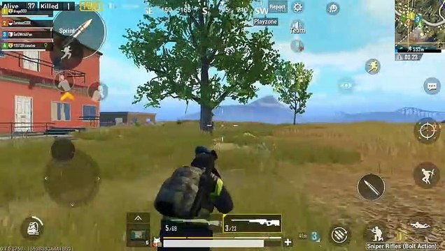 CLOSE-RANGE SNIPING IN PUBG MOBILE PUBG MOBILE SNIPER MONTAGE #1