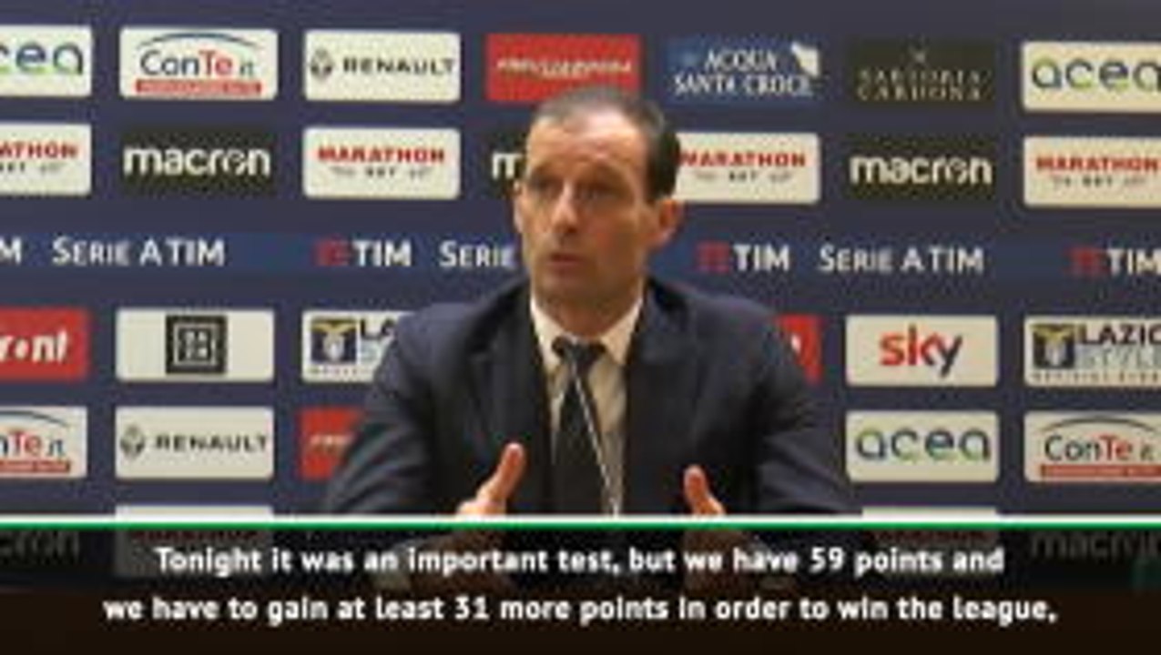 We overcame 'an important test'- Allegri on lat...
