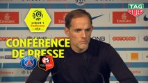 Conférence de presse Paris Saint-Germain - Stade Rennais FC (4-1) : Thomas TUCHEL (PARIS) - Julien STEPHAN (SRFC) / 2018-19