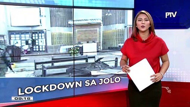 Seguridad sa Jolo, mas pinaigting pa