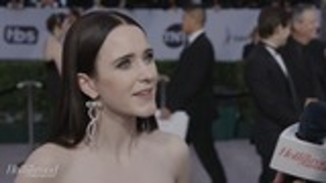 Rachel Brosnahan of 'The Marvelous Mrs. Maisel' on SAG Awards Red Carpet 2019