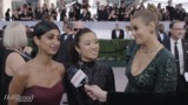 Cast of 'GLOW' on SAG Awards Red Carpet 2019
