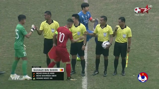 Trận hòa đầy khó khăn của U22 Việt Nam trước CLB Ulsan Hyundai | VFF Channel