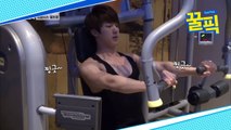방탄소년단(BTS), 근육 뿜뿜 운동삼매경 '섹~시'