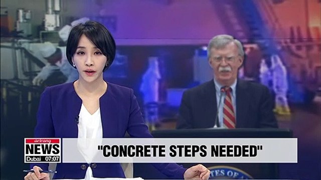 U.S. needs significant sign that North Korea is willing to give up nuclear weapons: Bolton