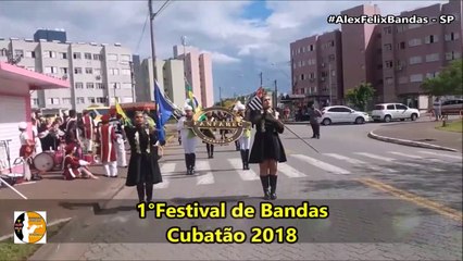 FANFABEC 2018 - Fanfarra Benedito Claudio - 1° Festival de Bandas - Cubatão 2018 - #AlexFelixBandasSP
