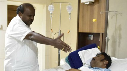 ಶಾಸಕ ಆನಂದ್ ಸಿಂಗ್ ಆರೋಗ್ಯ ವಿಚಾರಿಸಿದ ಎಚ್.ಡಿ.ಕುಮಾರಸ್ವಾಮಿ..! | Oneindia Kannada