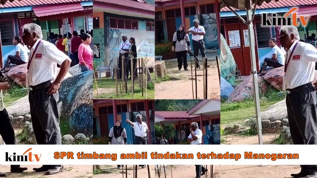 Pakai baju logo PH, SPR timbang ambil tindakan terhadap Manogaran