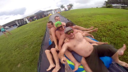 Big Hill Makes for Big Slide