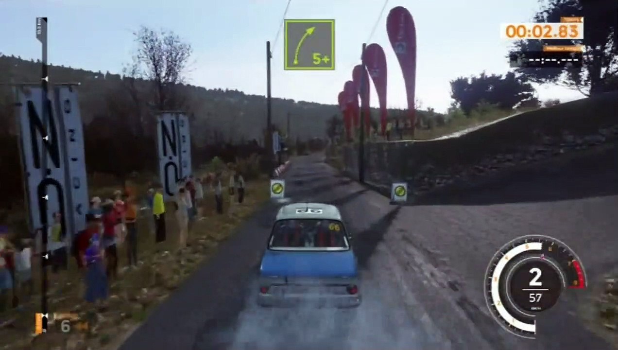 Sebastien Loeb Rally Evo : Monte Carlo - SS1 Le Moulinon-Antraigues - BMW 2002 TI