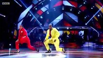 Charles Venn and Karen Clifton dance to 'Get Up Off That Thing' - BBC Strictly 2018