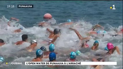 Les nageurs en eau libre bravent le vent et la houle