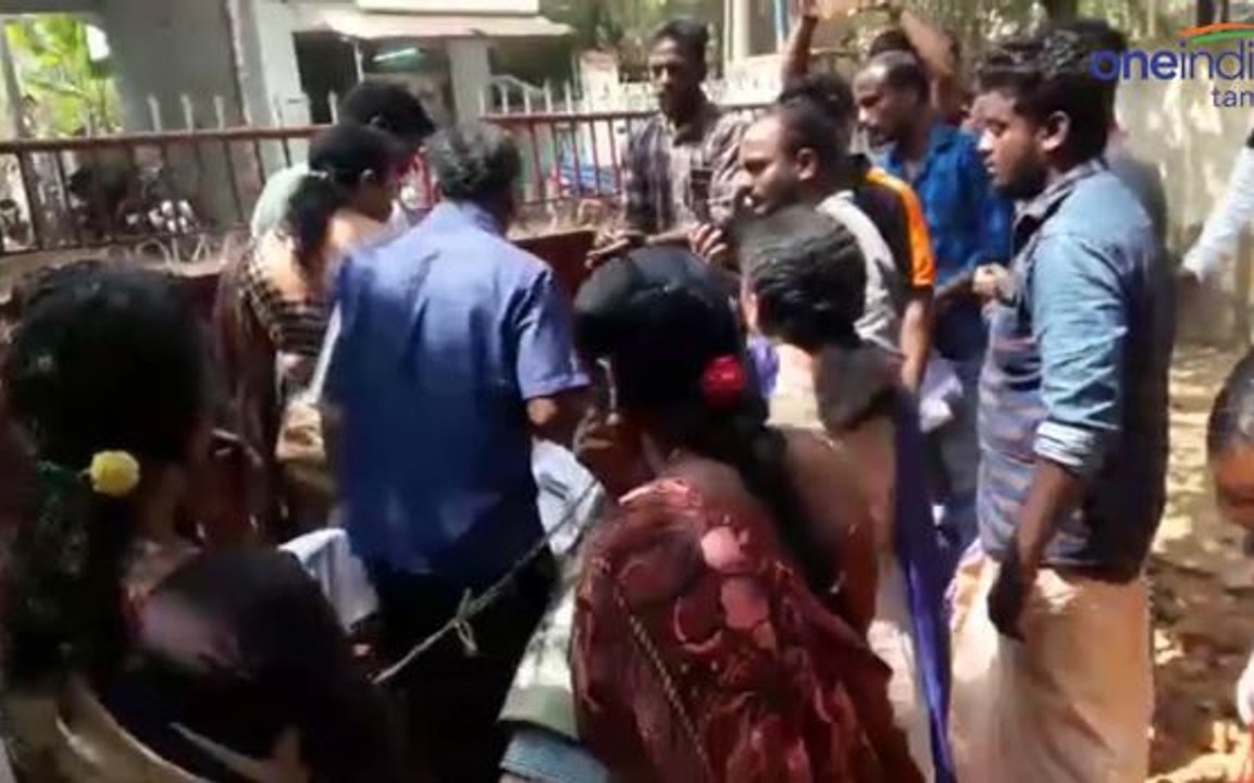 கிராம சபை கூட்டத்தில் அதிகாரிகளை சிறைபிடித்த பொது மக்கள்- வீடியோ