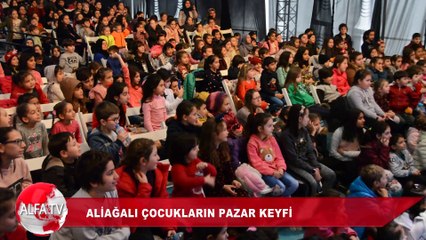 Aliağalı Çocukların Pazar Keyfi