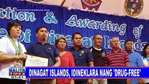 Dinagat Islands, idineklara nang 'drug-free'