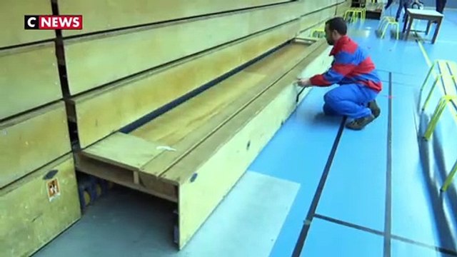 Migrants : le gymnase Jean-Bouin dans le XVIe arrondissement réquisitionné