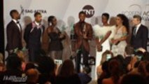 'Black Panther' Cast Talks Huge Win Backstage at SAG Awards 2019